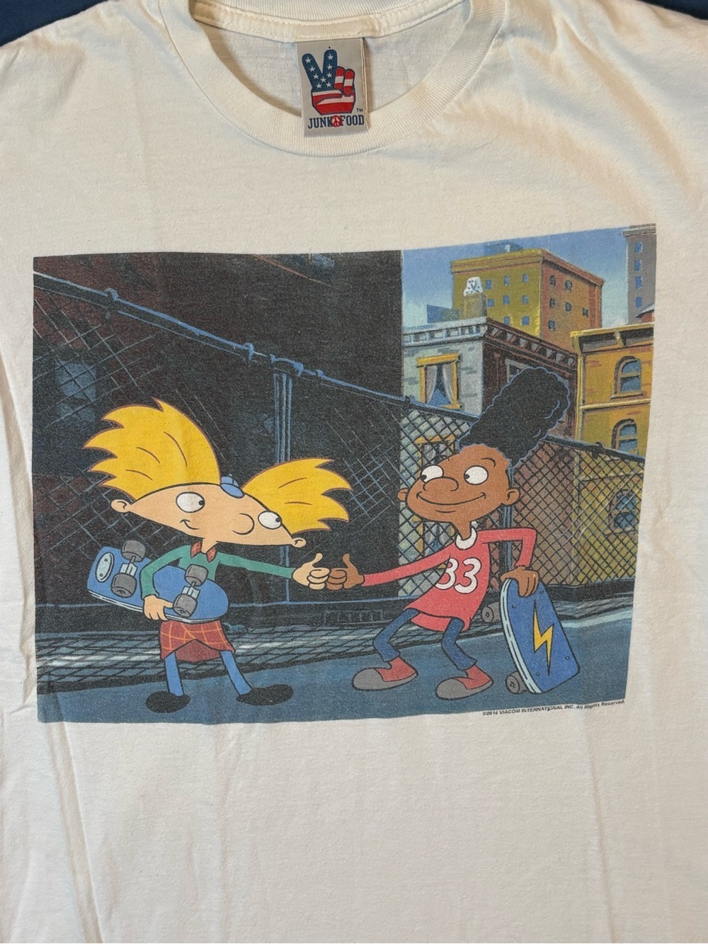 Nickelodeon 2014 Hey Arnold! Graphic Tee - White - Picture 2 of 10